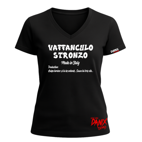 Tshirt VAFFANCULO / STRONZO (Italy) [DANIX CENSORED]